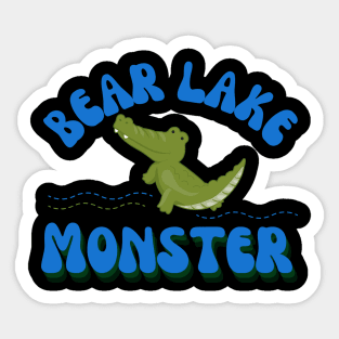 Bear Lake Monster Utah Idaho Sticker